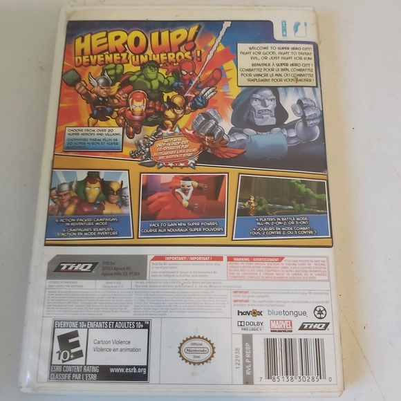 Wii Marvel Superhero Squad Game - Picture 2 of 3